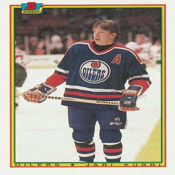 Jari Kurri Hockey Card Collection - 5 Edmonton Oilers NHL Hockey Cards - Picture 5 of 6